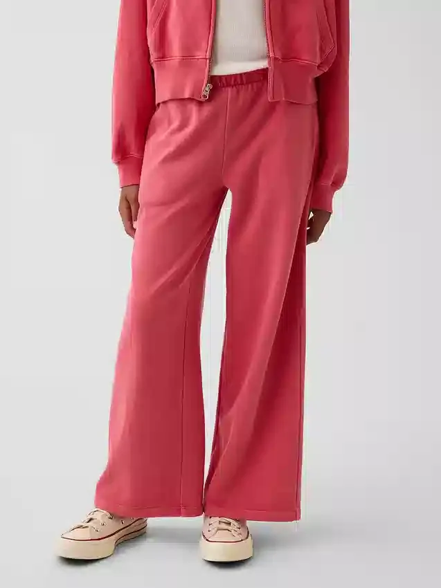 Vintagesoft-frotté-baggy-joggebukse for barn