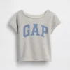 Vintagesoft-frotté-raglan-grafisk genser for barn