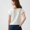 Vintagesoft-frotté-raglan-grafisk genser for barn