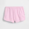 Vintagesoft-frotté-shorts med avslappet passform og delfinmotiv for barn
