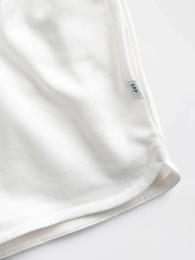 Vintagesoft-frotté-shorts med avslappet passform og delfinmotiv for barn