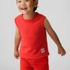 Vintagesoft-frotté-tanktop for Baby og Småbarn