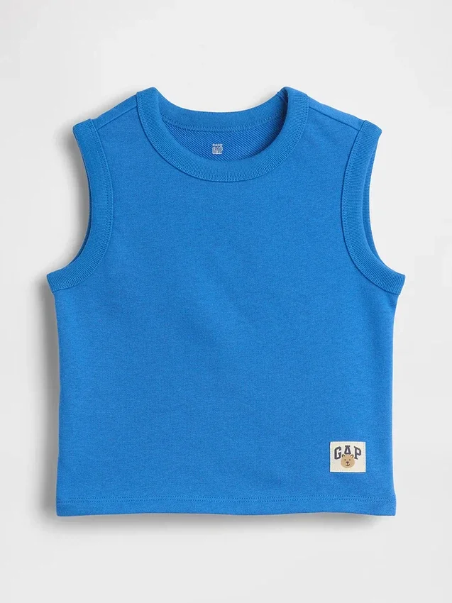 Vintagesoft-frotté-tanktop for Baby og Småbarn