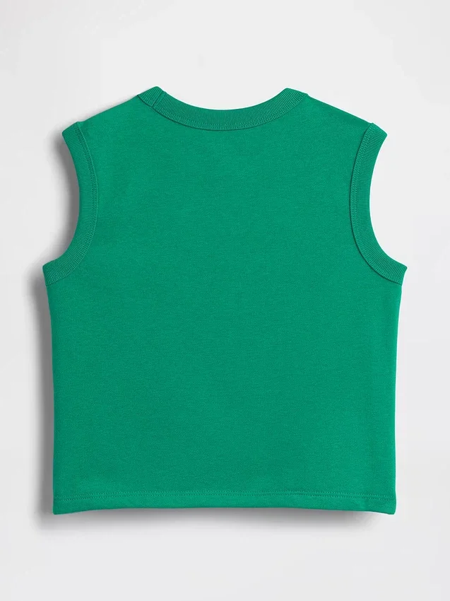 Vintagesoft-frotté-tanktop for Baby og Småbarn