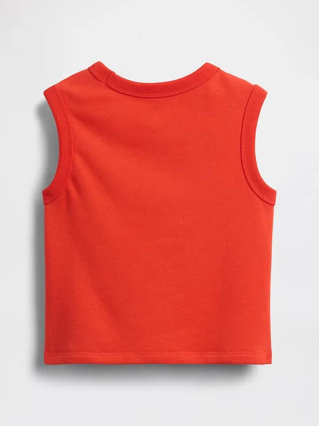 Vintagesoft-frotté-tanktop for Baby og Småbarn
