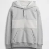 Vintagesoft-genser med avslappet passform og Henley-hals