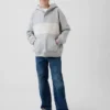 Vintagesoft-genser med avslappet passform og Henley-hals