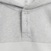 Vintagesoft-genser med avslappet passform og Henley-hals