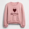 Vintagesoft-genser med dolman-ermer for barn
