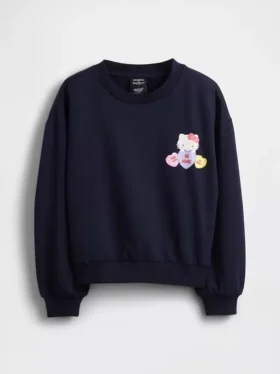 Vintagesoft-genser med dolman-ermer for barn