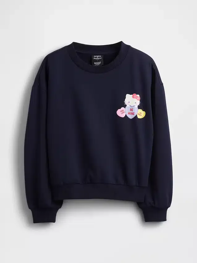 Vintagesoft-genser med dolman-ermer for barn