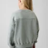 Vintagesoft-genser med kileformet hals og rund hals for barn