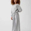 Vintagesoft-genser med kileformet hals og rund hals for barn