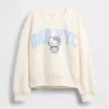 Vintagesoft Hello Kitty-logo-genser for barn