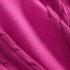 Vintagesoft-hettegenser i blandet materiale for barn