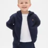 Vintagesoft-hettegenser med glidelås for Baby og Småbarn