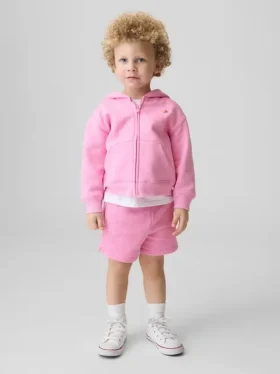 Vintagesoft-hettegenser med glidelås for Baby og Småbarn