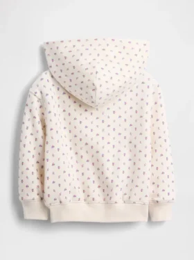 Vintagesoft-hettegenser med glidelås for Baby og Småbarn