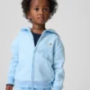 Vintagesoft-hettegenser med glidelås for Baby og Småbarn