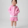 Vintagesoft-hettegenser med glidelås for Baby og Småbarn