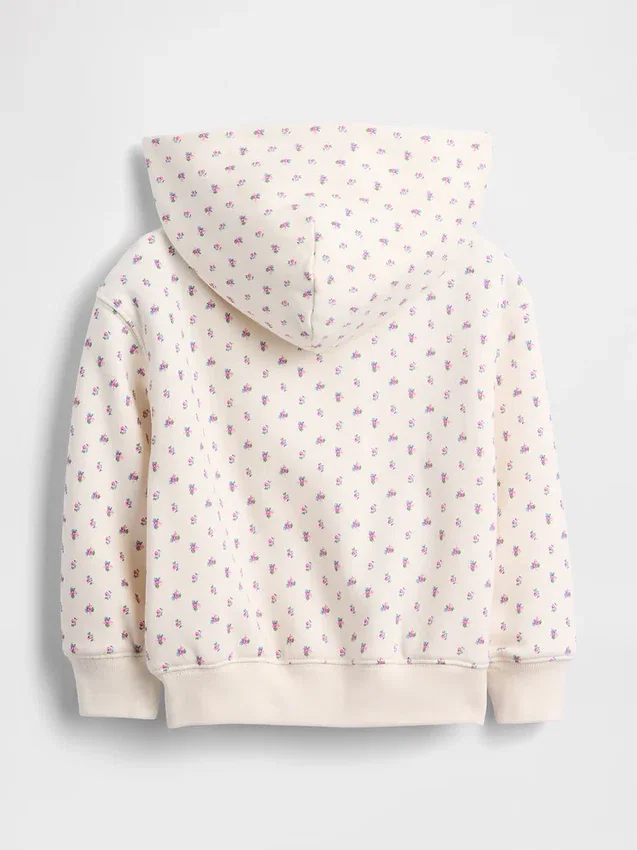Vintagesoft-hettegenser med glidelås for Baby og Småbarn