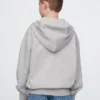 Vintagesoft-hettegenser med glidelås for barn