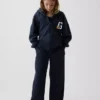 Vintagesoft-hettegenser med glidelås i oversize-modell for barn