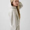 Vintagesoft-hettegenser med glidelås og oversized logo for barn