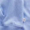 Vintagesoft-hettegenser med glidelås og oversized logo for barn