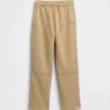 Vintagesoft-joggebukse for barn i avslappet passform