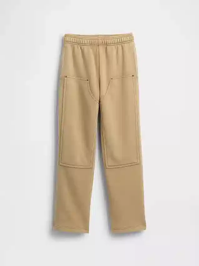 Vintagesoft-joggebukse for barn i avslappet passform