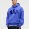 Vintagesoft Nap Logo-hettegenser for voksne