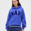 Vintagesoft Nap Logo-hettegenser for voksne
