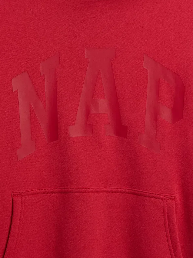 Vintagesoft Nap Logo-hettegenser for voksne