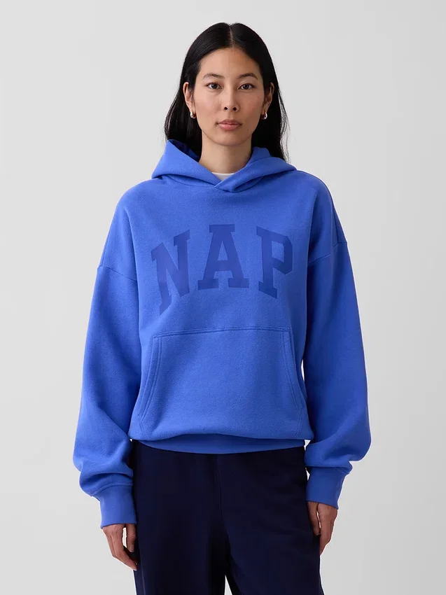 Vintagesoft Nap Logo-hettegenser for voksne