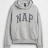 Vintagesoft Nap Logo-hettegenser for voksne