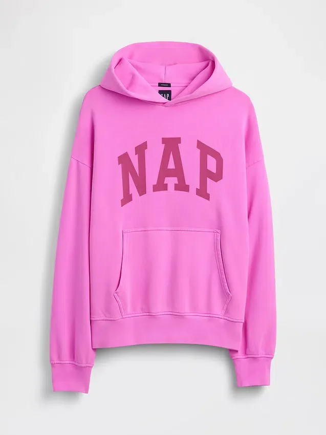 Vintagesoft Nap Logo-hettegenser for voksne
