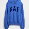 Vintagesoft Nap Logo-hettegenser for voksne