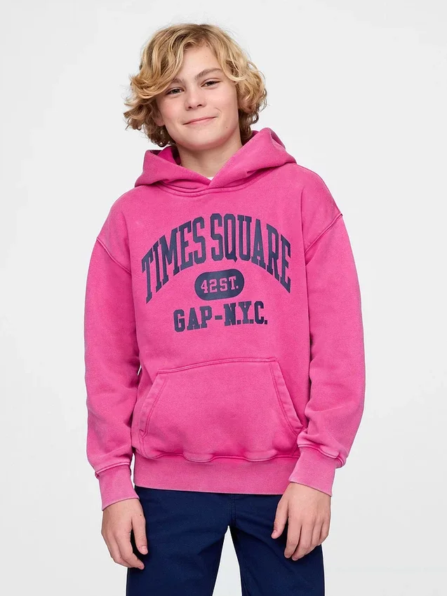 Vintagesoft NYC Times Square-hettegenser for barn