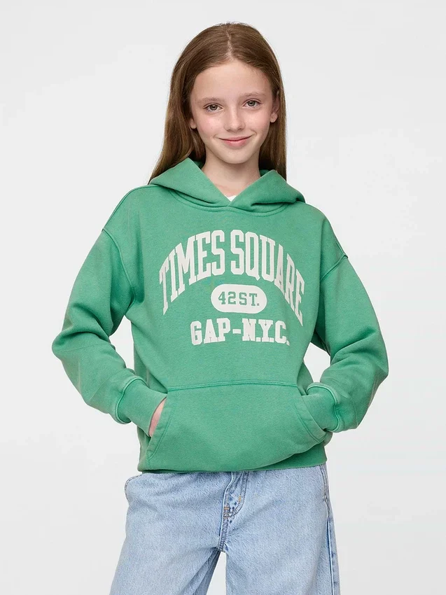 Vintagesoft NYC Times Square-hettegenser for barn