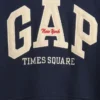 Vintagesoft NYC Times Square-hettegenser for barn