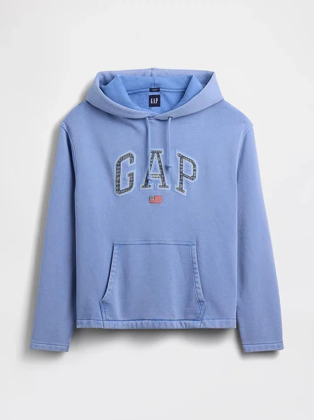 Vintagesoft Oversized Americana Logo-hettegenser
