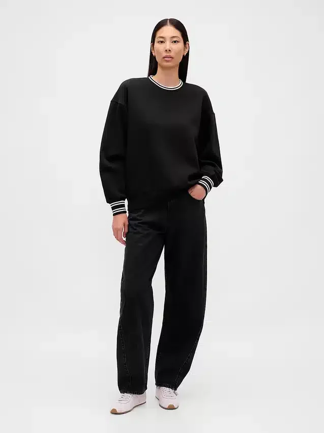 Vintagesoft oversized tunika-genser