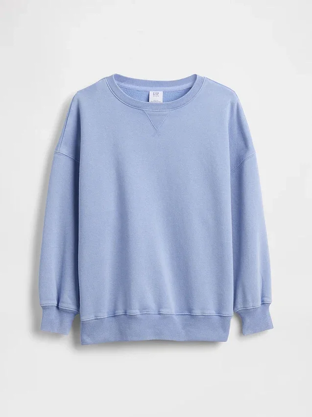 Vintagesoft oversized tunika-genser for barn