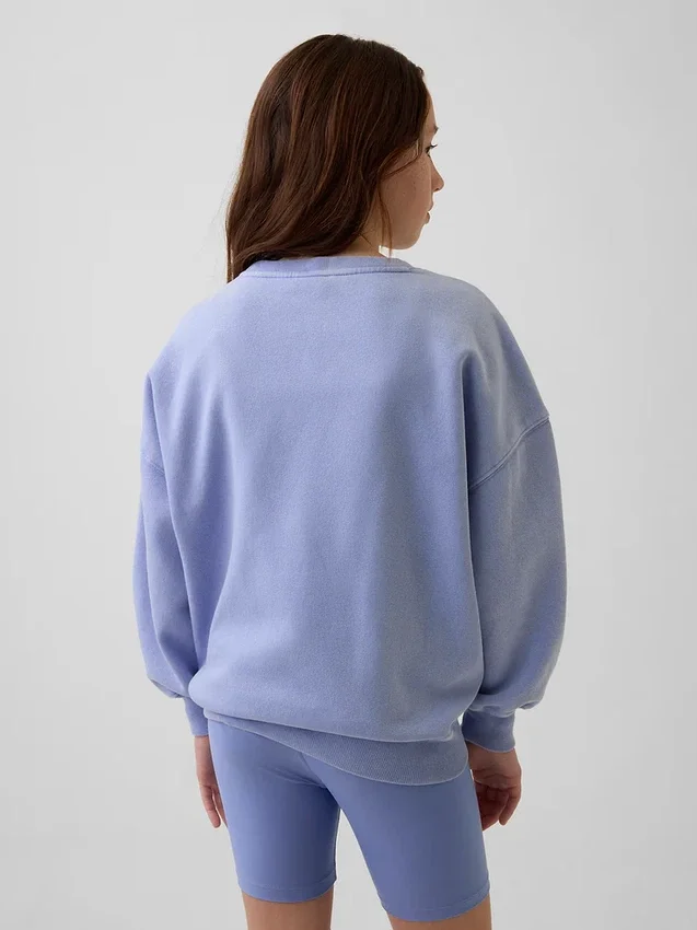 Vintagesoft oversized tunika-genser for barn