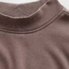 Vintagesoft oversized tunika-genser med høyhals