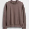 Vintagesoft oversized tunika-genser med høyhals