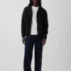 Vintagesoft Relaxed Zip-hettegenser for voksne