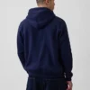 Vintagesoft Relaxed Zip-hettegenser for voksne