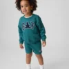 Vintagesoft-sett med bjørnelogo i frotté for Baby og Småbarn